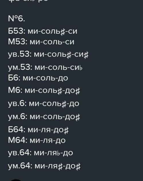 вас Петь A-dur натурального и гармонического вида, h-moll трёх видов. В них построить письменно и пе