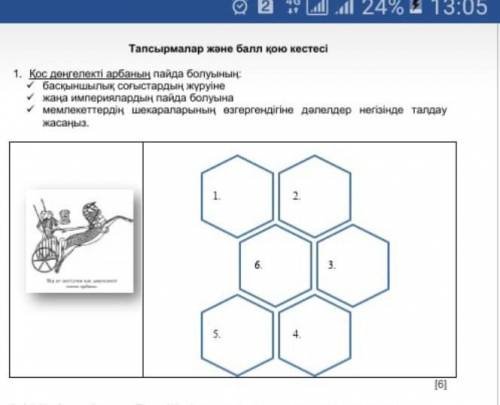 Тапсырмалар және қою костесі 1. Кос дөңгелекті арбаның пайда болуыныңбасқыншылық согыстардың жүруіне