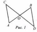 ГЕОМЕТРИЯ Дано: AO =BO, CO DO, CO = 5 см,BO = 3 см, BD = 4 смНайти периметр △CAO.