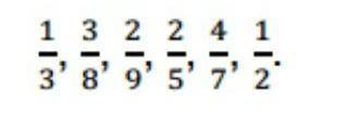 1.Среди  дробей  выберите  те,  которые  можно  представить  в  виде  конечных десятичных дробей​