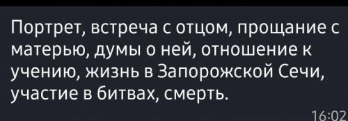 Составьте цитатную характеристику Остапа и Андрия по следующим критериямребят очень