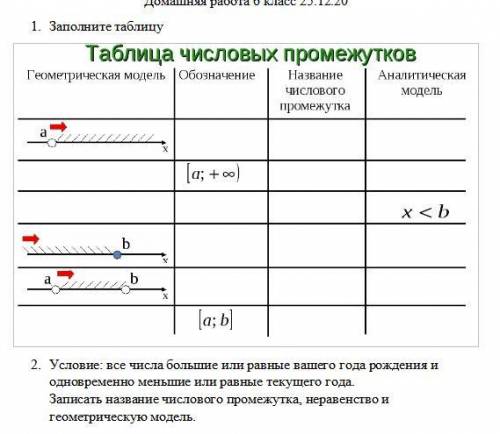 Решить это задание (фото) и для задания 2 мой год рождения 2008