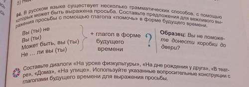 В русском языке существует несколько грамматических с которых может быть выражена составьте предложе