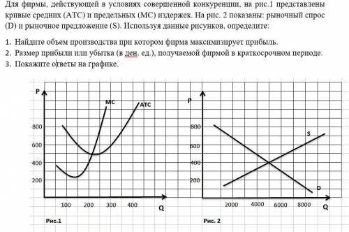 Небольшая задача по микроэкономике. Буду очень благодарен. Много