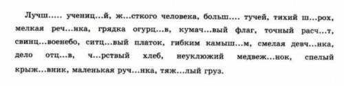 Задание: Вставьте пропущенные буквы, выделяя морфему, в которой пропущена буква. Поставьте ударение