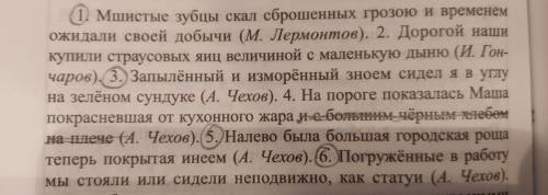 Переписать указанные предложения. Найти ПО и ГС, обозначить их в тексте, расставить недостающие знак