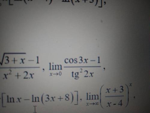 Будь ласка дуже потрібно lim cos3x-1/ tg² 2x x-0