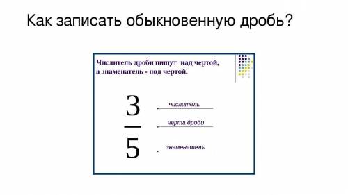 Как написать одинадцать в дроби