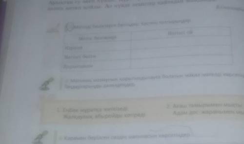 Көмектерініз керек маған өтініш Қазақ тіліге көмек. 1-тапсырма асы​