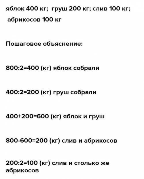 Прочитай диаграмму Каково Масса каждого вида фруктов придумай задачу по диаграмме​