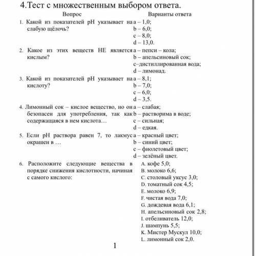 очень нужно химия не разбираюсь,желательно правильно