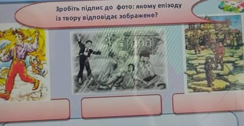 Зробіть підпис до фото: якому епізодуіз твору Федько-халамидник відповідає зображене?​