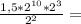 \frac{1,5*2^{10}*2 ^{3} }{2^{2} } =