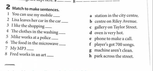 Match to make sentences 1)you can use my mobile​