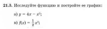 Исследуйте функцию и постройте график нормально всё расписать)