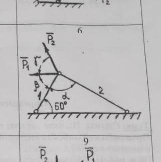 Кто может решить задачу по механике? Р1=23 кН Р2=20 кН a=90 b=60 γ=45