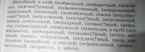 Спишите, обозначая условия выбора извучаемой орфограммы. В каких прилагательных приставках не- прида