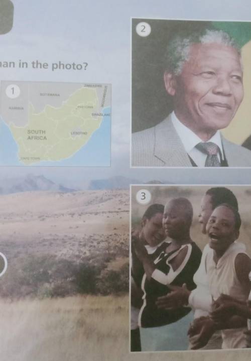 1 Look at the map and the picture. Who is the man in the photo? Where was he from?​