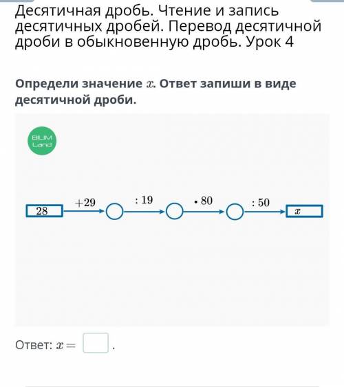 Десятичная дробь. Чтение и запись десятичных дробей. Перевод десятичной дроби в обыкновенную дробь.