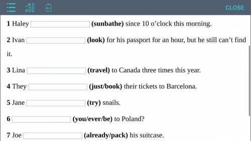 Put the verbs in brackets into the present perfect or the present perfect continuous. Use the Gramma