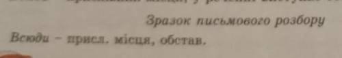 Зразок письмового розбору на фото: на ці слова потрібно зробить. Дякую. (швидко,сильно,добре, сумно​