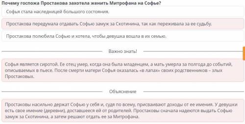 Характеристика героев комедии Д.И. Фонвизина «Недоросль» Почему госпожа Простакова захотела женить М