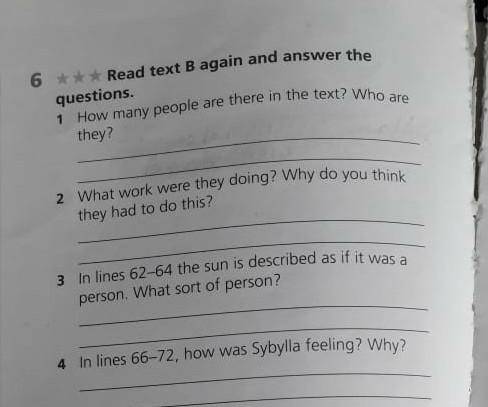 Read the text B again and answer the questions ​