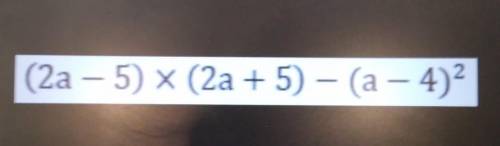 Упростите выражение при формул сокращенного умножения, в тетради​