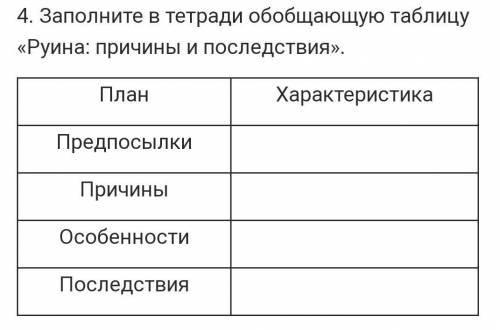 с особиности и последствия нужно ​