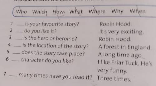 Complete the guestions with a wh-or how guestion word.Ask and anwer the guestions with a patner​