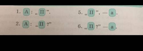 Составь приложение 1)А:„П2) А:„П?3)„П,-а4)„П?-а ​