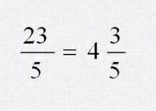 Запись смешанного числа в виде неправильной дроби 2 3/5 =... только я жду ответа только от Кенжебека