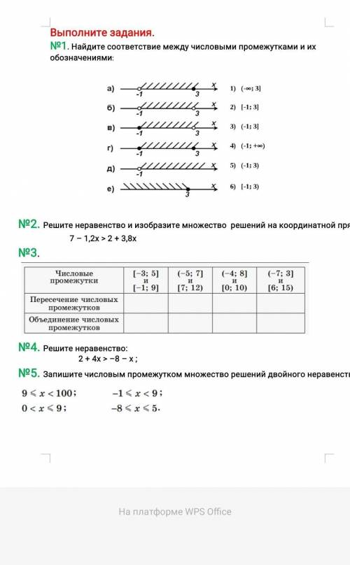 ЗАДАНИЯ НА ФОТКЕ Выполните задания.​