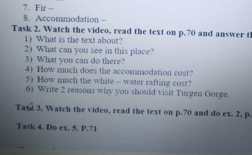 Task 2. Watch the video, read the text on p.70 and answer the questions: 1) What is the text about?2