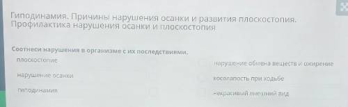 Гиподинамия. Причины нарушения осанки и развития плоскостопия.Профилактика нарушения осанки и плоско