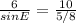 \frac{6}{sin E} = \frac{10}{5/8}