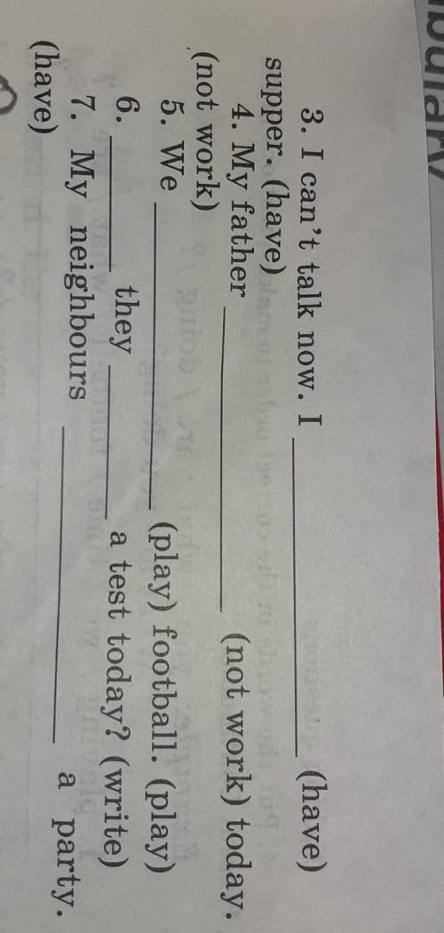 Step Four 1. Use the verbs in the Present Continuous.Example: We are late!you? (come)Are you coming?