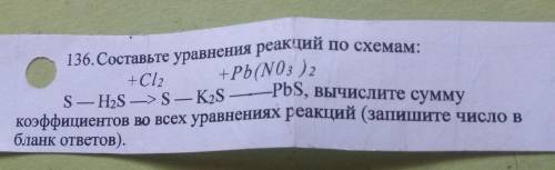 Составить уравнения реакций по схемам.