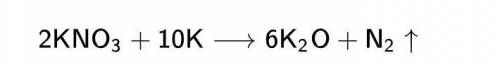 Составьте схему образования оксида калия К2О​