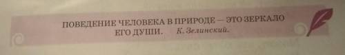 Написать эссе по эпиграфу К. Зелинского. ➡​