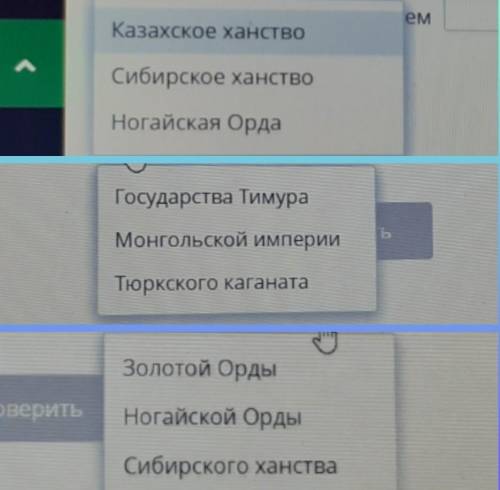 Образование Казахского ханства. Урок 3 Определи правильный вариант для завершения предложения. (Вари