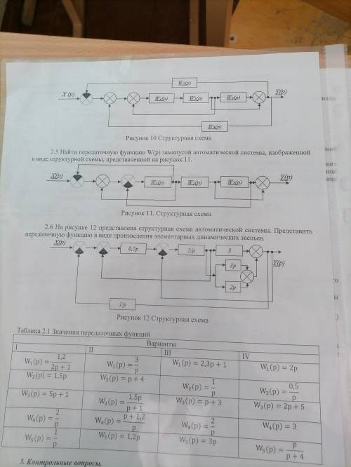 со структурными схемами.Нужно упростить схему