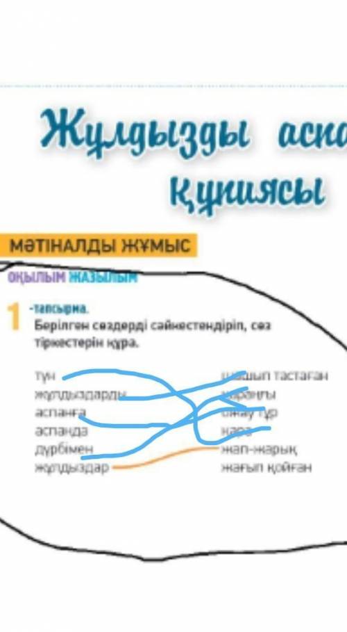 59-бет 1-тапсырма Берілген сөздерді сәйкестендір В ТЕЧЕНИИ ЧАСА