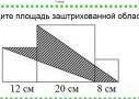 2) Найдите площадь заштрихованной области12 см20 см8 CM​