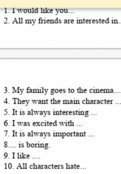 Task 3. Exaple:I would like you to visit a new Opera House in Astana. It is really great.1. I would