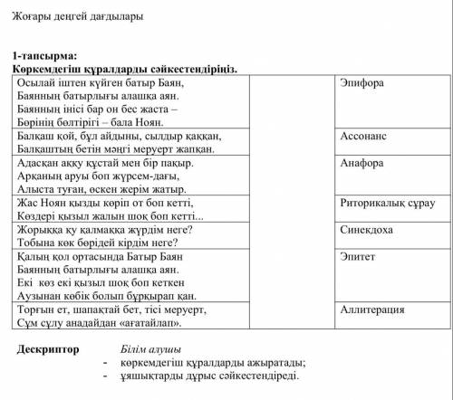 Казак адебиети , если по русскому то я всё поняла бы