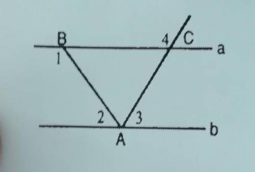 Дано: угол 1+угол 2 = 180°,Угол 3 = 60°.Найти: <4​