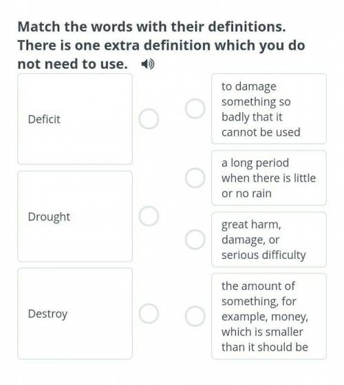 Disaster Statistics in Kazakhstan Match the words with their definitions. There is one extra definit