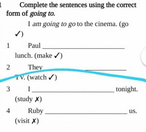 Complete the sentences using the correct forms of going очень надо