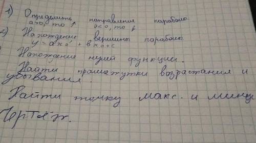 Исследовать по данному алгоритму функции: у=х сор